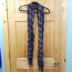 plaid scarf!